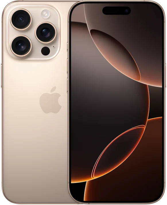 Apple iPhone 16 Pro, Desert Titanium